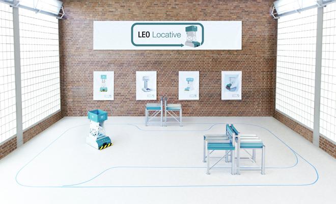 LEO LOCATIVE, die FTS-Lösung von BITO Lagertechnik