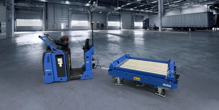 HUSKI – Der autonome Routenzug für Güter bis 1,4 Tonnen Gewicht