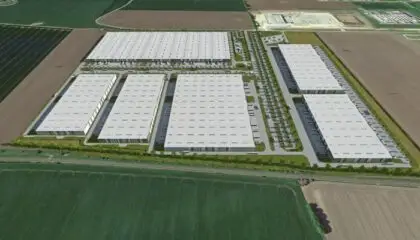 CATL – Chinas größter Automobilbauer mietet sich mit 90.000 m² in Magdeburg ein. (Grafik: VGP / RS MEDIA WORLD Archiv)