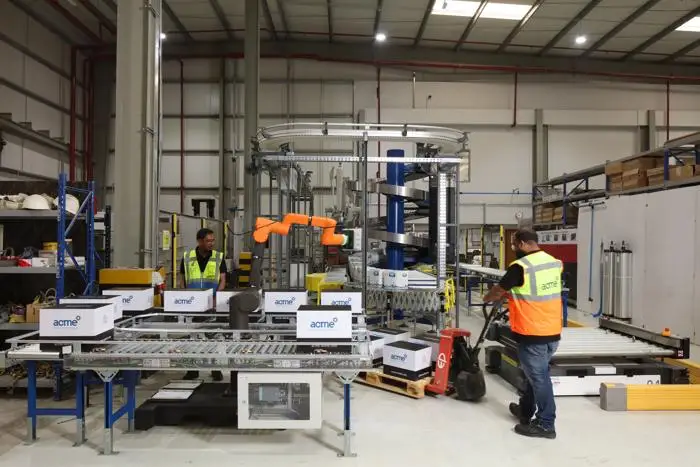 Acme – Individuelle Intralogistiklösungen aus Dubai auf der LogiMAT 2022. (Foto: Acme / RS MEDIA WORLD Archiv)