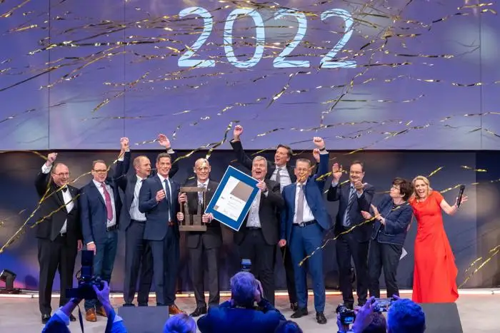 Boxbay – Im Rahmen einer groß angelegten Gala wurde der Deutsche Logistik-Preis 2022 angemessen gefeiert. (Foto: Kai Bublitz / RS MEDIA WORLD Archiv)
