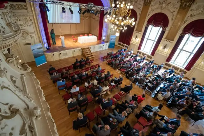 viadonau – Rund 150 Personen nahmen an den Danube Business-Talks im Palais der Linzer Kaufmannschaft teil. (Foto: Florian Pollak / RS MEDIA WORLD Archiv)