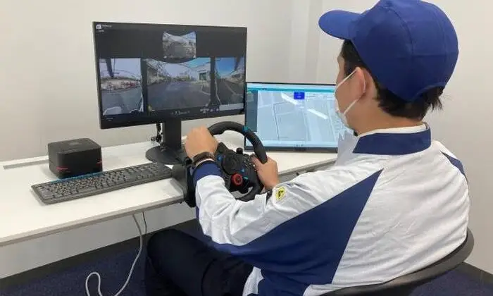 TractEasy - Das zur Verfügung gestellte Fahrzeug war mit der Fernbedienungs- und Überwachungslösung "X-Area Remote" von Panasonic ausgestattet. (Foto: MFTBC / RS MEDIA WORLD Archiv)