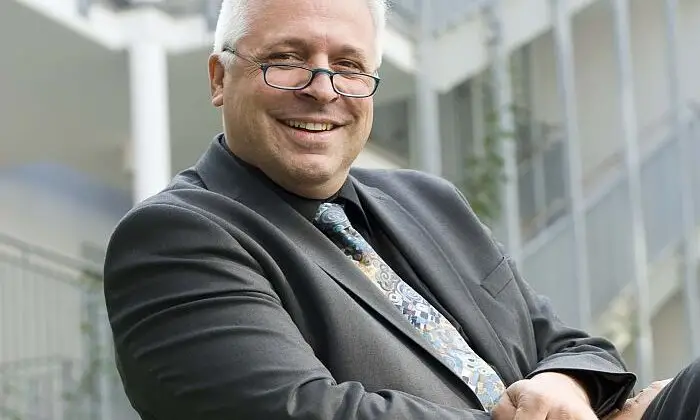 Intralogistik - H. Schlobach: "Die Trends sind KI, Energieeffizienz, Transformation von Gesellschaft & Industrie, welche sich mittlerweile auch in Produktansätzen der Intralogistik widerspiegeln." (Foto: Jan Gott / RS MEDIA WORLD Archiv)