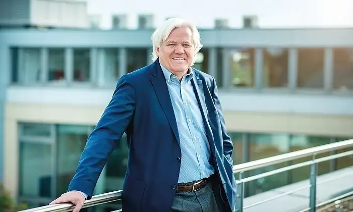 H. Beckhoff - “„Automatisierung ist eine Basistechnologie, die in allen Bereichen des gesellschaftlichen Lebens weltweit zum Einsatz kommt und insbesondere die digitale und ökologische Transformation vorantreibt.” (Foto: Beckhoff / RS MEDIA WORLD archive)