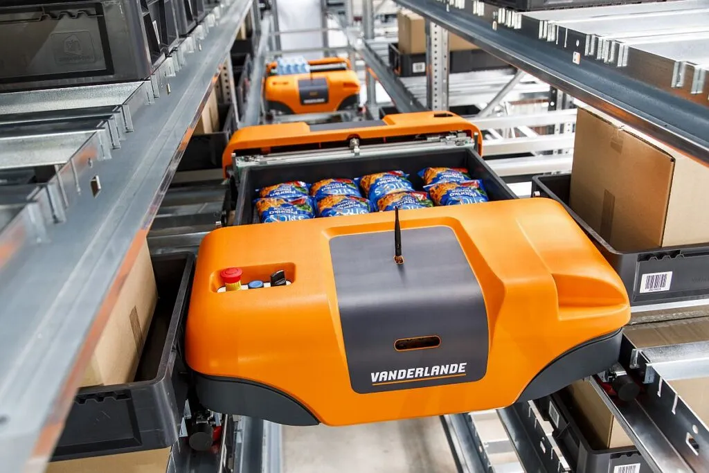 Vanderlande – Interessenten können in Stuttgart die Zukunft der Lagerautmatisierung live erleben. (Foto: Vanderlande / HJS MEDIA WORLD archive)