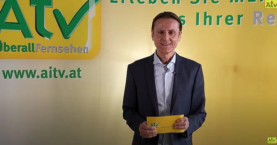 A-TV – Moderator Karl Watzl (Foto: HJS MEDIA WORLD archive)