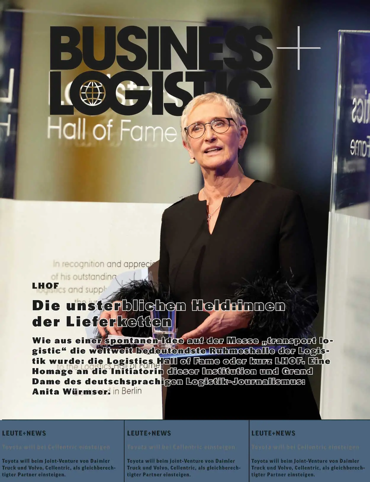 BUSINESS+LOGISTIC 02-2026 – Im Zeichen des Mutes