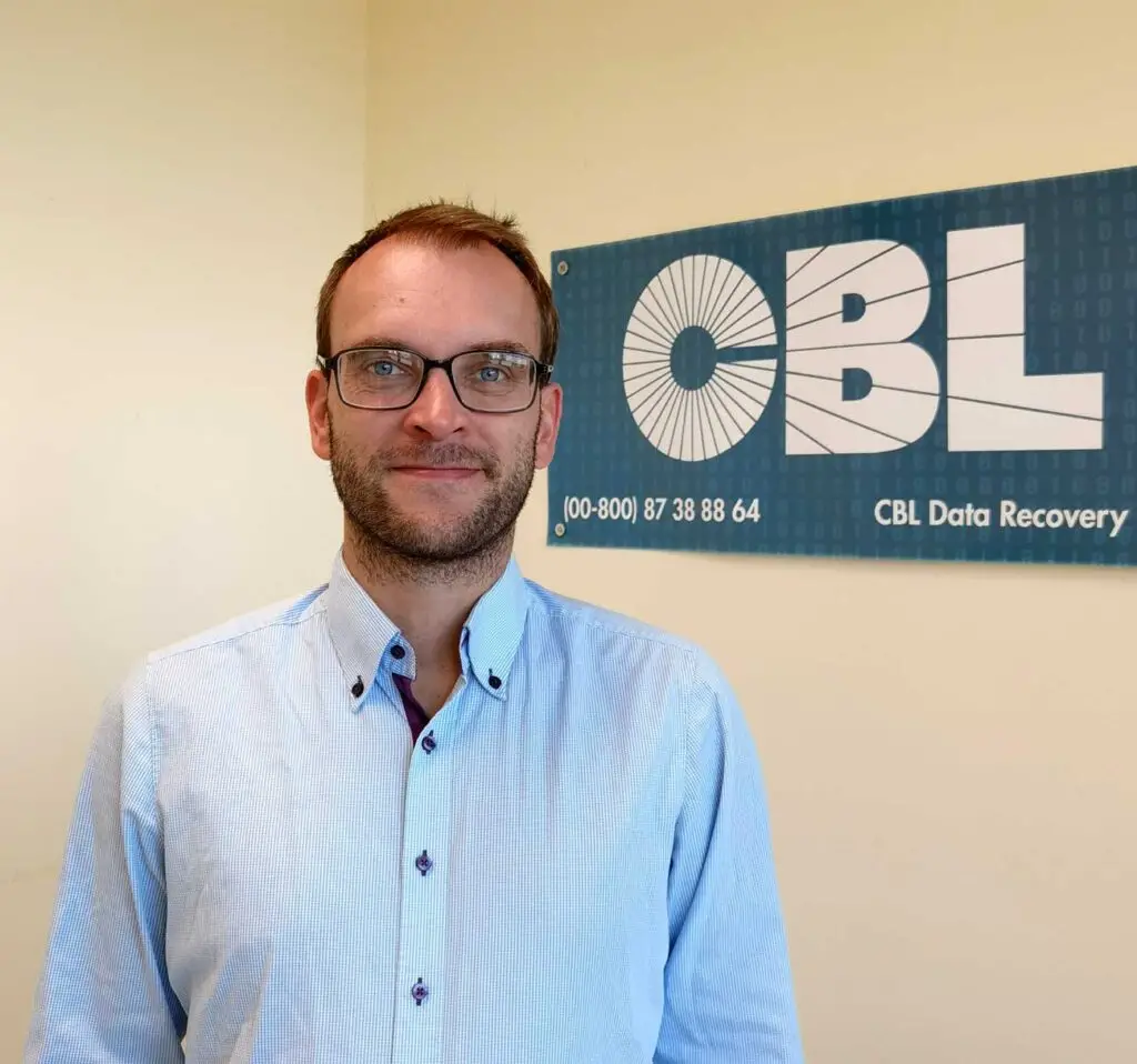 Konrad Heinike, CEO von CBL, empfiehlt bei Datenausfällen, kühglen Kopf zu bewahren. (Foto: CBL / HJS archive)
